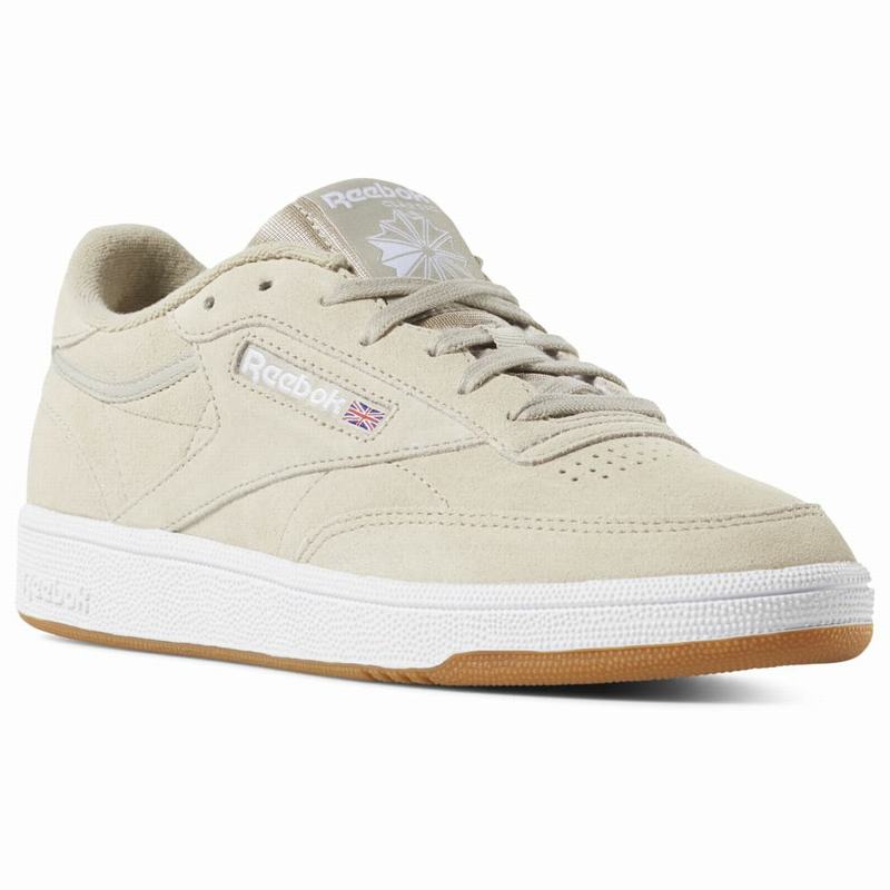 Tenisi Reebok Club C 85 Dama Bej/Albi Romania CI9387NW